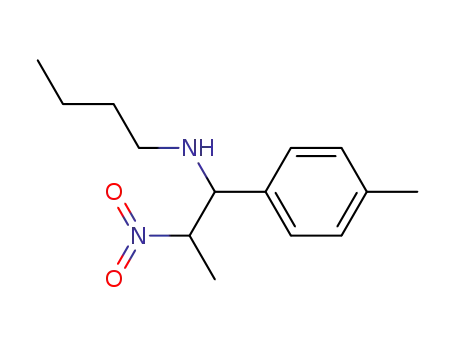 Butyl-(2-nitro-1-p-tolyl-propyl)-amine