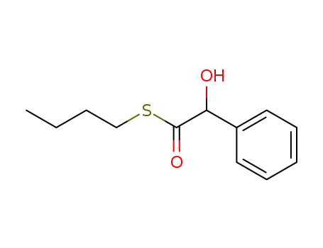 Molecular Structure of 63860-13-9 (S-butyl hydroxy(phenyl)ethanethioate)
