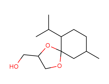 1,4-Dioxaspiro[4.5]decane-2-methanol,9-methyl-6-(1-methylethyl)-