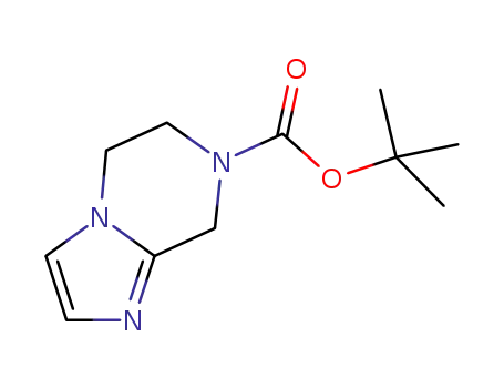 Molecular Structure of 345311-03-7 (tert-butyl 5,6-dihydroimidazo[1,2-a]pyrazine-7(8H)-carboxylate)