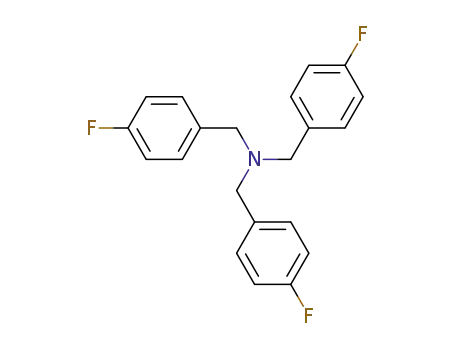 Molecular Structure of 932724-63-5 (tris(4-fluorobenzyl)amine)