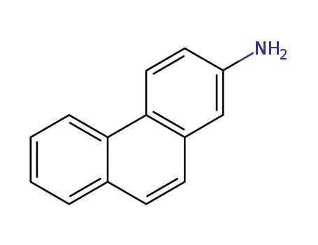 Molecular Structure of 3366-65-2 (2-Aminophenanthrene)