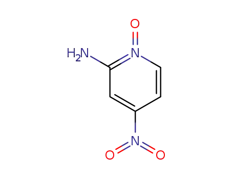 Molecular Structure of 52092-45-2 (2-AMINO-4-NITROPYRIDINE-N-OXIDE)