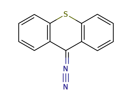 Molecular Structure of 23619-77-4 (9H-Thioxanthene, 9-diazo-)