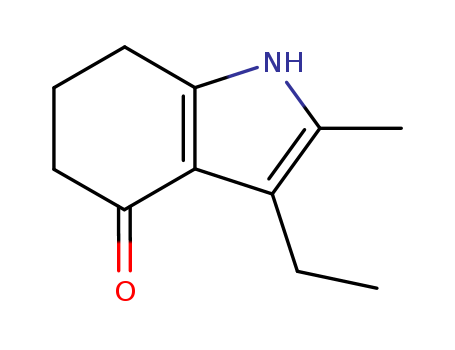 6116-76-3,3-Ethyl-2-methyl-4,5,6,7-tetrahydroindol-4-one,3-ethyl-2-methyl-1,5,6,7-tetrahydro-4h-indol-4-one;3-ethyl-2-methyl-4-oxo-4,5,6,7-tetrahydroindole;3-ethyl-2-methyl-4-oxo-1H-4,5,6,7-tetrahydroindole;3-Ethyl-2-methyl-4,5,6,7-tetrahydro-indol-4-on;3-ethyl-2-methyl-1,5,6,7-tetrahydro-indol-4-one;2-methyl-3-ethyl-4-oxo-4,5,6,7-tetrahydroindole;3-ethyl-2-methyl-4,5,6,7-tetrahydroindol-4-one;EINECS 228-084-6;3-Ethyl-6,7-dihydro-2-methylindol-4(5H)-one;