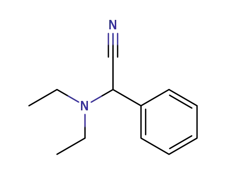 Molecular Structure of 5097-99-4 (Phenyl(diethylamino)acetonitrile)