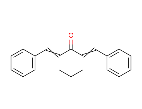 Molecular Structure of 897-78-9 (2,6-DIBENZYLIDENECYCLOHEXANONE)