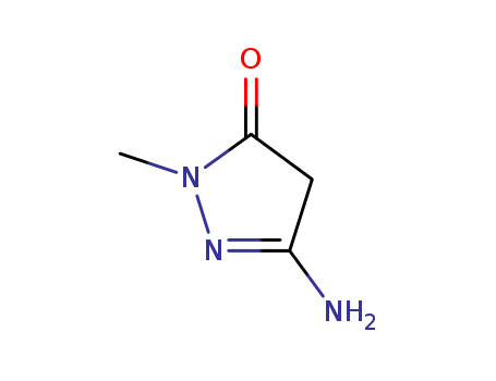 3-amino-1-methyl-1H-pyrazol-5(4H)-one