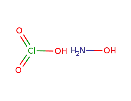 Molecular Structure of 66857-72-5 (hydroxylammonium chlorate)