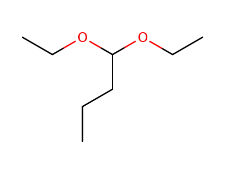 Molecular Structure of 3658-95-5 (1,1-Diethoxybutane)
