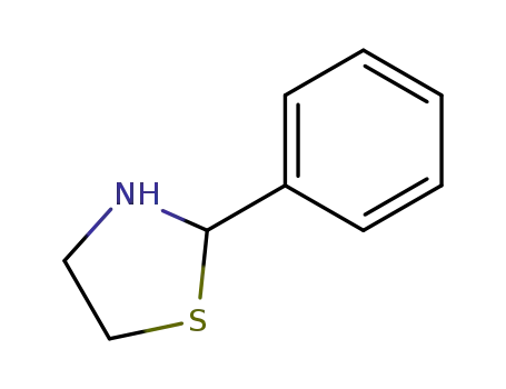 Molecular Structure of 4569-82-8 (2-PHENYL-1,3-THIAZOLANE)