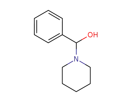 Molecular Structure of 408529-24-8 (1-Piperidinemethanol, a-phenyl-)