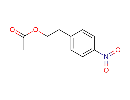 Molecular Structure of 104-30-3 (p-nitrophenethyl acetate)