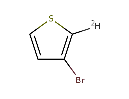 Molecular Structure of 52770-39-5 (2-d<SUB>1</SUB>-3-bromothiophene)