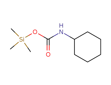 Molecular Structure of 30593-25-0 (Carbamic acid, cyclohexyl-, trimethylsilyl ester)