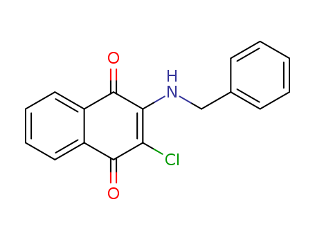 1,4-Naphthalenedione, 2-chloro-3-[(phenylmethyl)amino]-