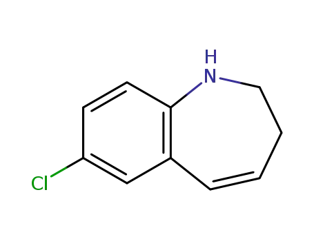 Molecular Structure of 1316312-24-9 (7-chloro-2,3-dihydro-1H-benzo[b]azepine)