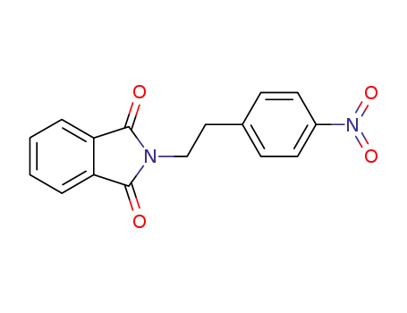 Molecular Structure of 101291-45-6 (N-<2-(4-nitrophenyl)ethyl>phthalimide)
