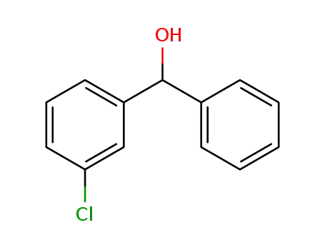 Molecular Structure of 63012-03-3 (3-CHLOROBENZHYDROL)