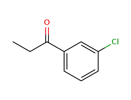 Molecular Structure of 34841-35-5 (3'-Chloropropiophenone)