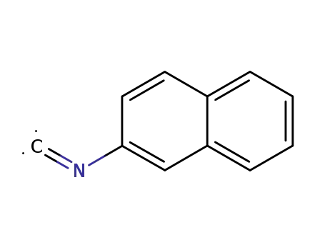 Molecular Structure of 10124-78-4 (2-NAPHTHYL ISOCYANIDE  97)