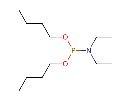 Molecular Structure of 41075-90-5 (diethyl-phosphoramidous acid dibutyl ester)