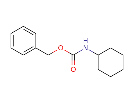 Molecular Structure of 7107-58-6 (Carbamic acid, cyclohexyl-, phenylmethyl ester)