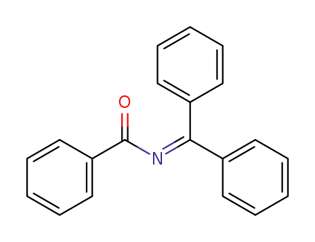 Molecular Structure of 1585-45-1 (N-(diphenylmethylidene)benzamide)