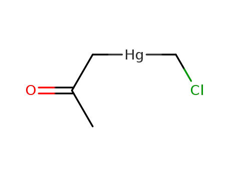 Molecular Structure of 71893-15-7 (C<sub>4</sub>H<sub>7</sub>ClHgO)