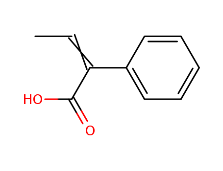 Benzeneacetic acid, a-ethylidene-