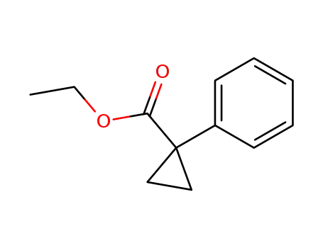 Molecular Structure of 87328-17-4 (ethyl 1-phenylcyclopropanecarboxylate)