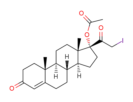 21-iodo-17α-hydroxypregn-4-ene-3,20-dione 17-acetate