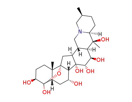 Molecular Structure of 508-65-6 (germine)