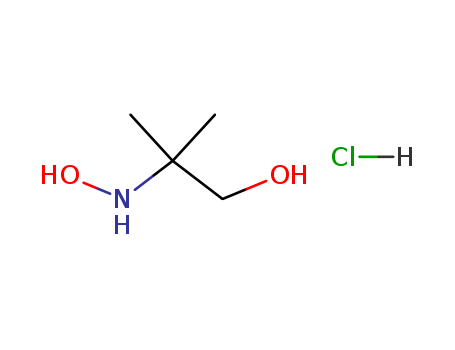 1-Propanol, 2-(hydroxyamino)-2-methyl-, hydrochloride