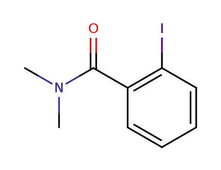 Molecular Structure of 54616-46-5 (2-Iodo-N,N-dimethylbenzamide)