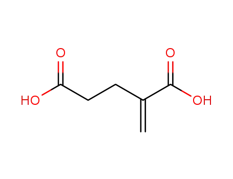 Molecular Structure of 3621-79-2 (2-METHYLENE-PENTANEDIOIC ACID)