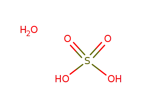 Molecular Structure of 10193-30-3 (sulfuric acid hydrate)