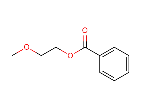 Molecular Structure of 5451-71-8 (2-methoxyethyl benzoate)