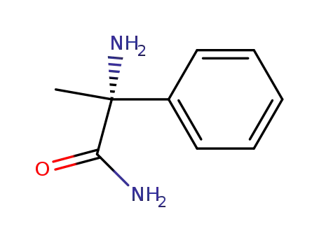 Molecular Structure of 152375-69-4 ((R)-ALPHA-METHYL-PHENYLGLYCINAMIDE)