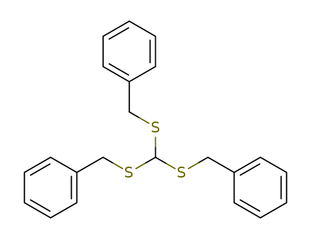 Molecular Structure of 10606-38-9 (Benzene,1,1',1''-[methylidynetris(thiomethylene)]tris- (9CI))