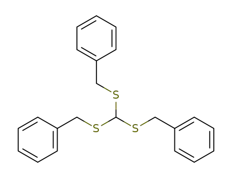 Molecular Structure of 10606-38-9 (Benzene,1,1',1''-[methylidynetris(thiomethylene)]tris- (9CI))