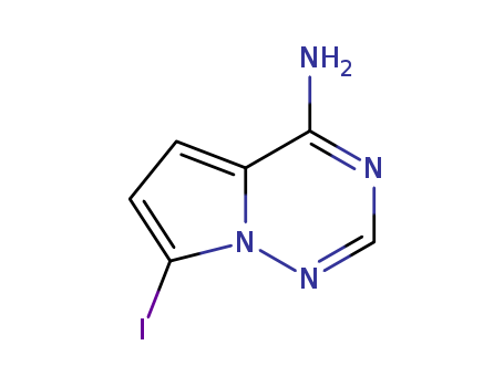 1770840-43-1,7-iodopyrrolo-[2,1-f][1,2,4]-triazin-4-amine,7-iodopyrrolo-[2,1-f][1,2,4]-triazin-4-amine