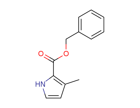 1H-Pyrrole-2-carboxylic acid, 3-methyl-, phenylmethyl ester
