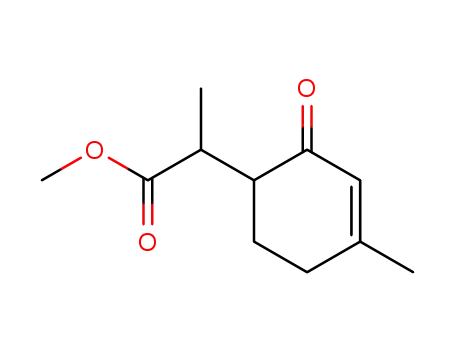 Molecular Structure of 83037-73-4 (6-(1'-methylcarbonyl-ethyl)-3-methyl-2-cyclohexenone)