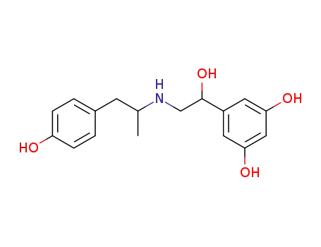 Molecular Structure of 13392-18-2 (Fenoterol)