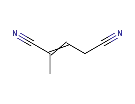 Molecular Structure of 91808-25-2 (2-Methyl-glutaconsaeuredinitril)
