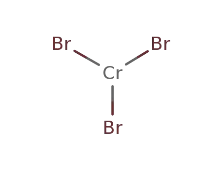 Molecular Structure of 10031-25-1 (Chromium(III) bromide)