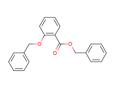 Molecular Structure of 14389-87-8 (benzyl 2-(benzyloxy)benzoate)