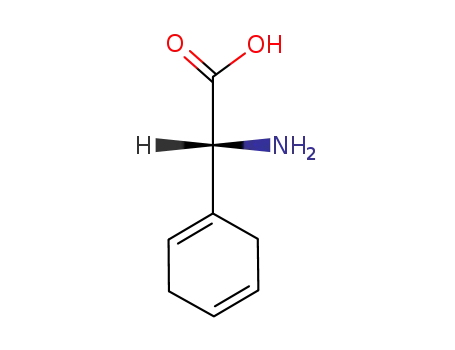 Molecular Structure of 26774-88-9 ((R)-(-)-2-(2,5-Dihydrophenyl)glycine)