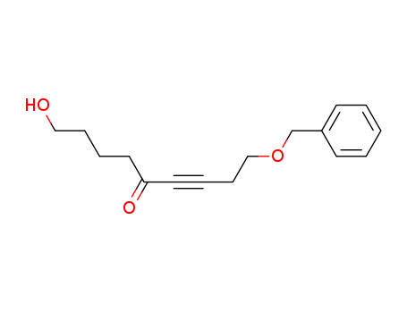 3-Nonyn-5-one, 9-hydroxy-1-(phenylmethoxy)-